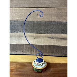 Jim Shore Musical Wind Up Revolving Ornament Holder Hanger 13"